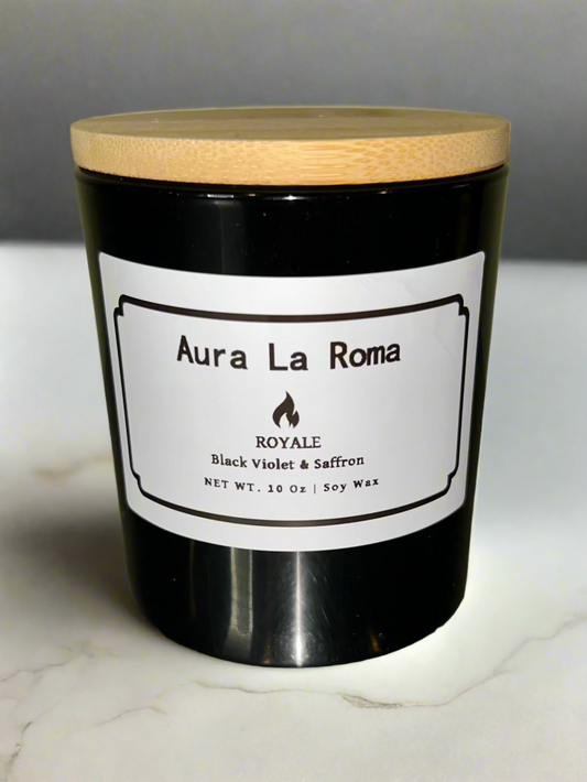 Royale ~ Black Violet & Saffron